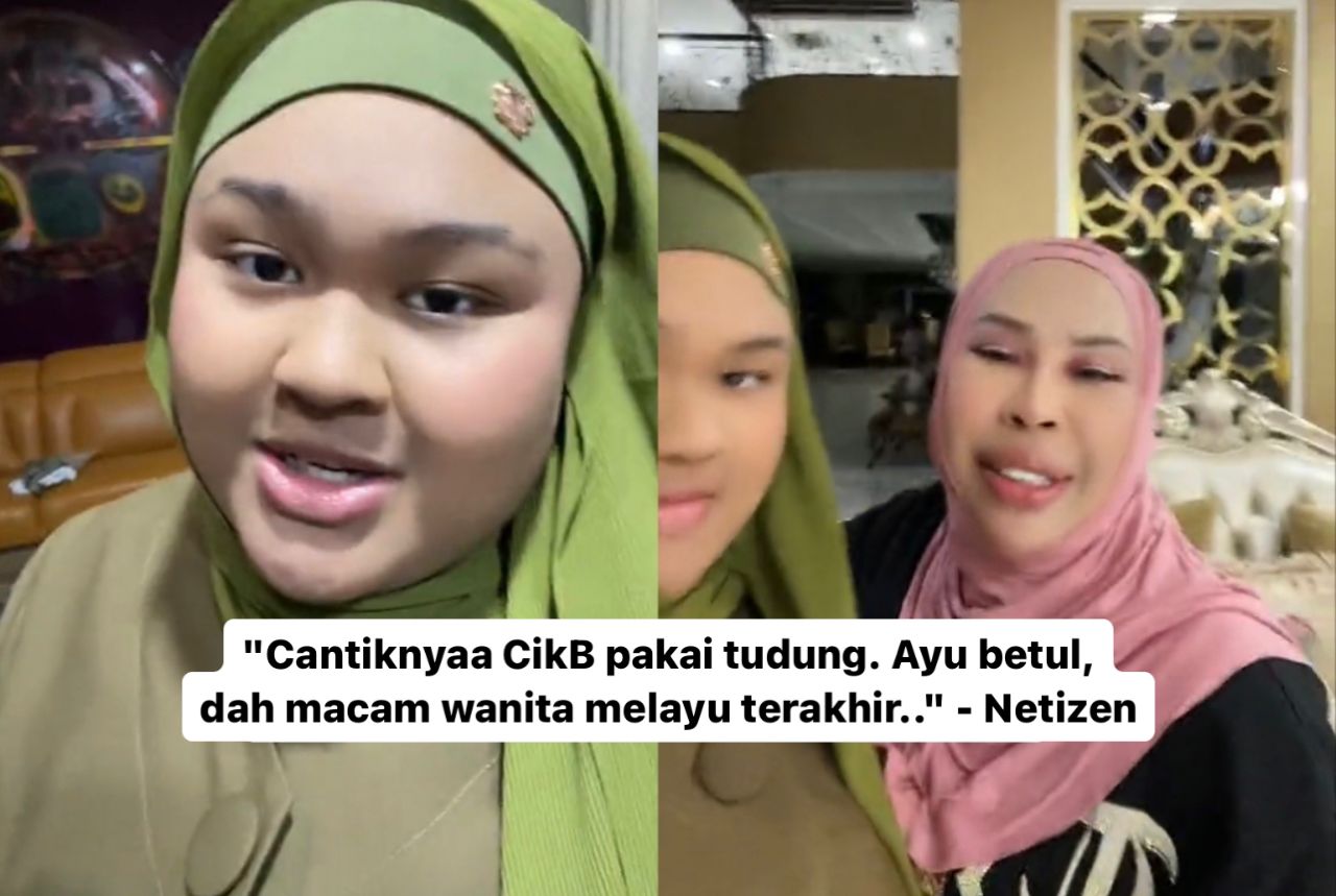 Cik B Buat Surprise Pakai Tudung. Ramai Sebak Lihat Reaksi Dato Seri ...